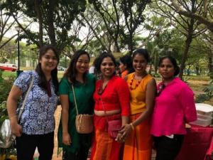 Aidha attends Sri Lankan community event